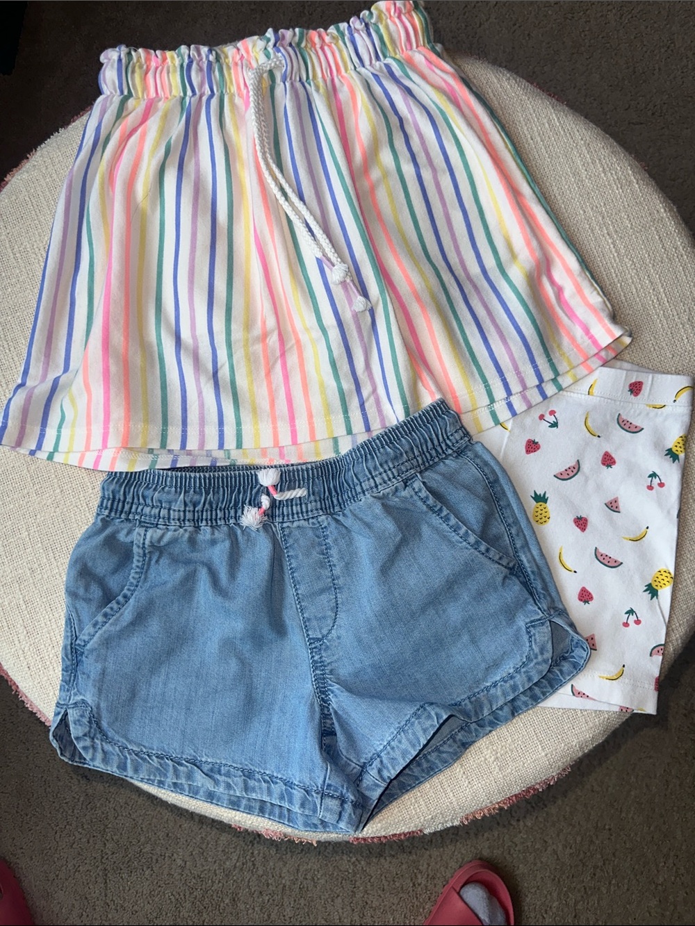 Lot of Girls Shorts.  Size 5T.